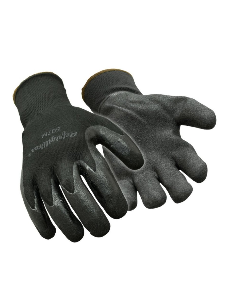 RefrigiWear Dual-Layer Thermal Ergo Glove Black Guanti Rivestiti