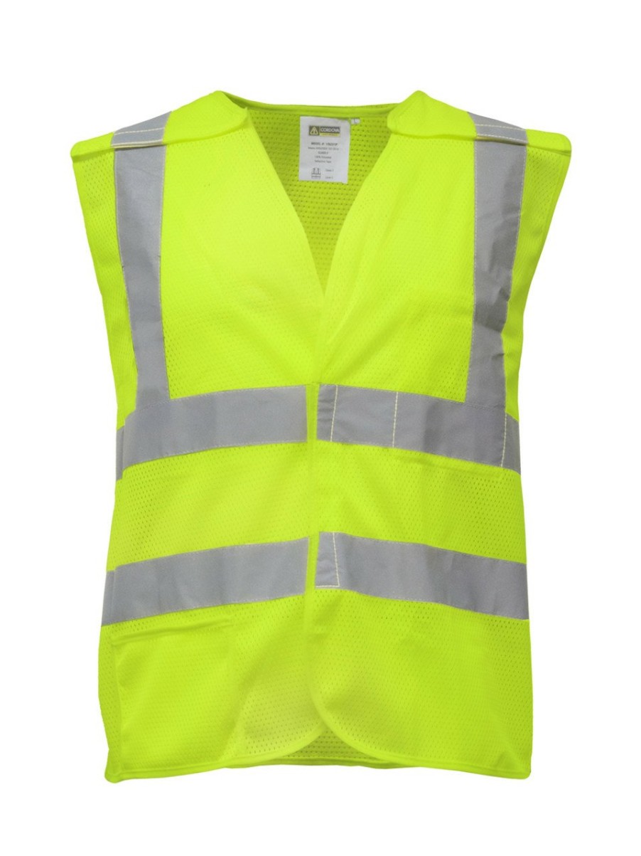 RefrigiWear Break Away Mesh Safety Vest Bretelle E Attrezzature Di Sicurezza