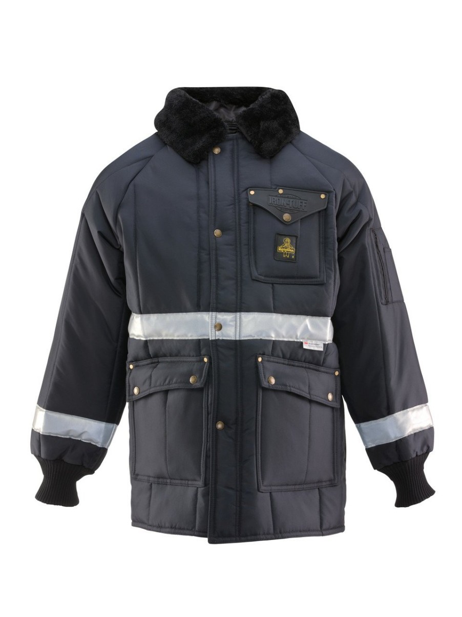 RefrigiWear Iron-Tuff® Enhanced Visibility Siberian Navy Grande E Alto