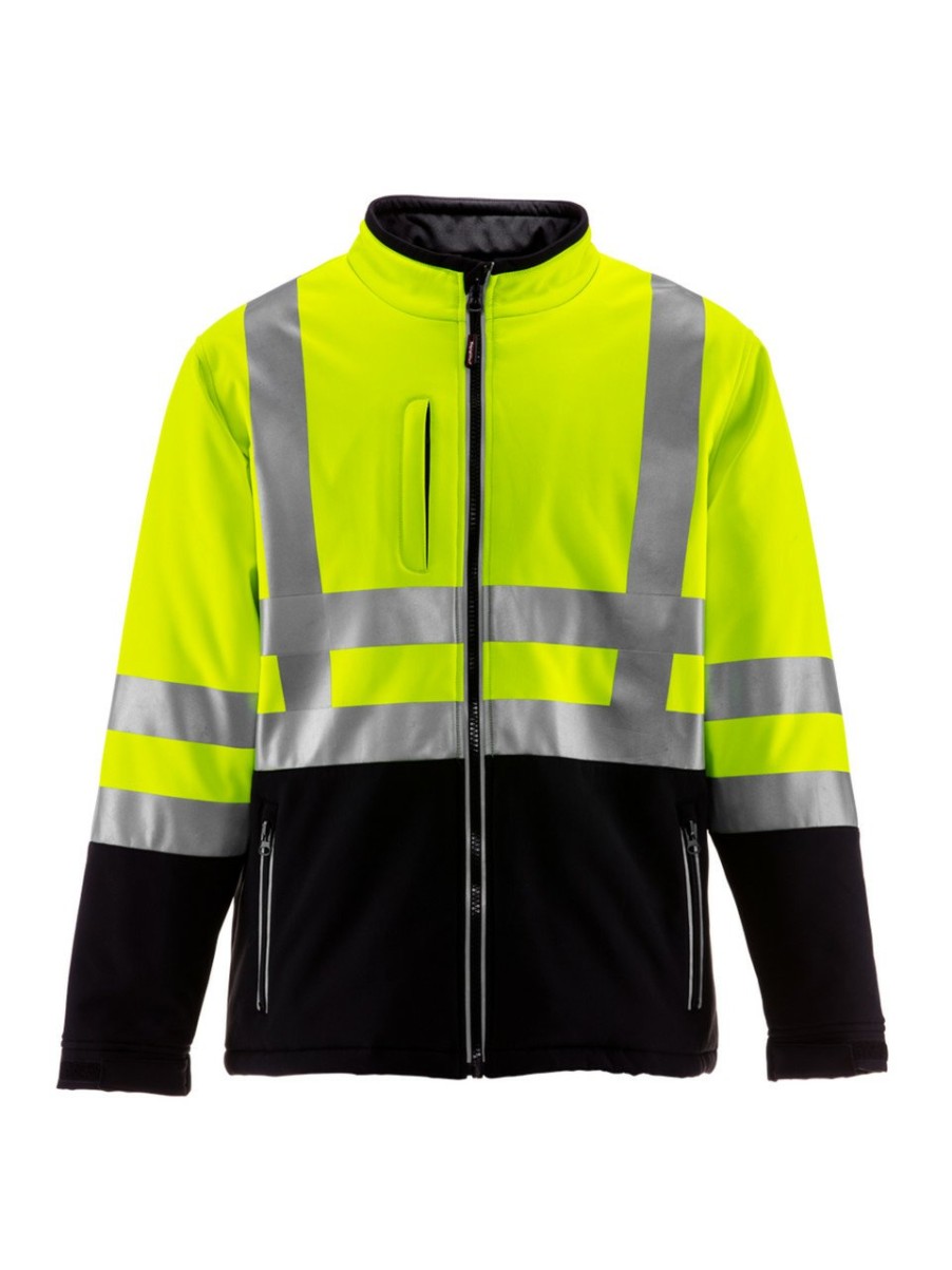 RefrigiWear Hivis Insulated Softshell Jacket Grande E Alto