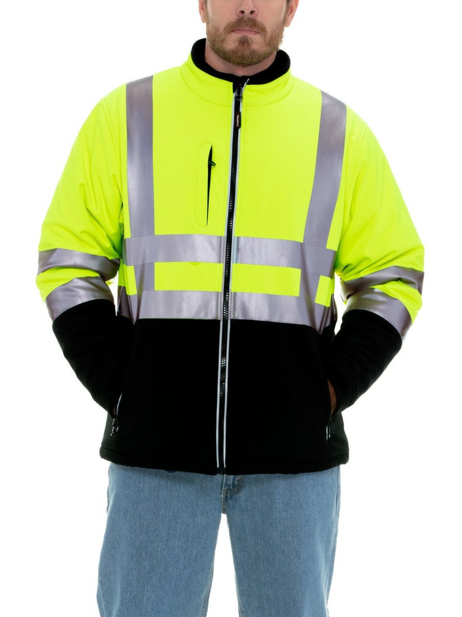 RefrigiWear Hivis Insulated Softshell Jacket Grande E Alto