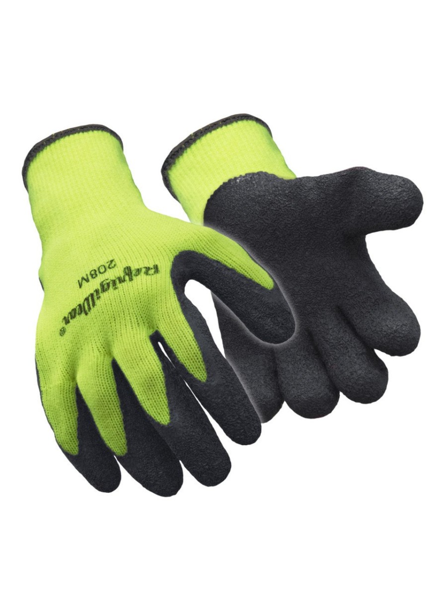 RefrigiWear Hivis Ergo Glove Lime Guanti Rivestiti