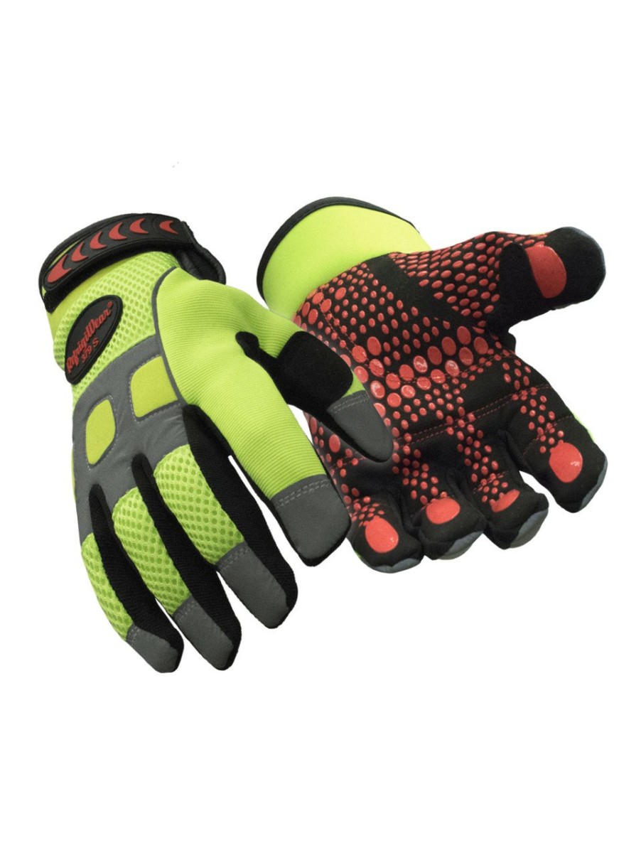 RefrigiWear Insulated Hivis Super Grip Glove Guanti Da Prestazione