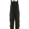 RefrigiWear Insulated Softshell Bib Overalls Black/Charcoal Grande E Alto