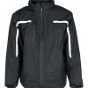 RefrigiWear 3-In-1 Rainwear Jacket Black Grande E Alto