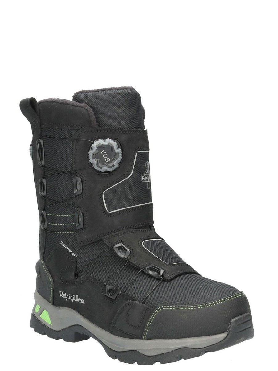 RefrigiWear Extreme Double Dial Pac Boot Black Sistema Di Adattamento Boa