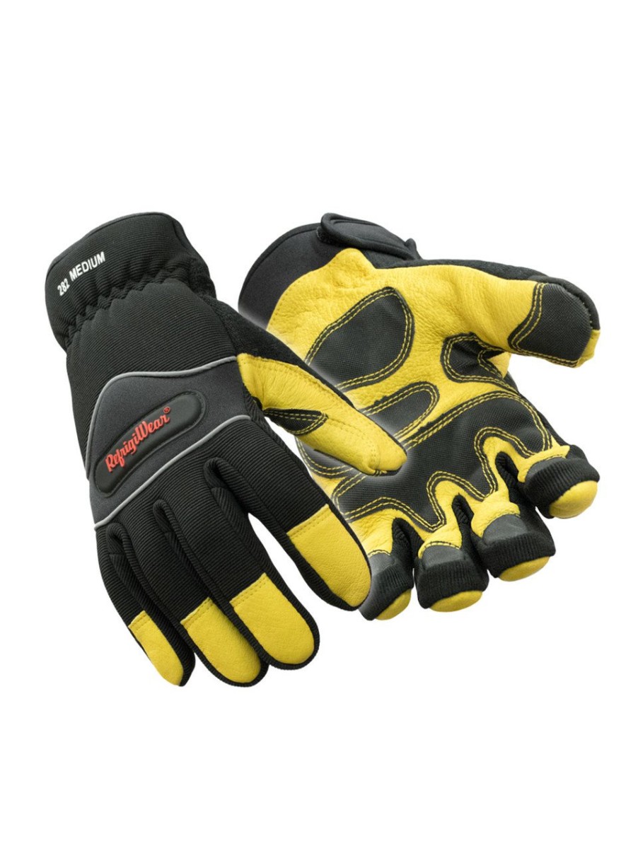 RefrigiWear Insulated Abrasion Safety Glove Gold/Black Guanti Da Prestazione