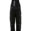 RefrigiWear Women'S Insulated Softshell Bib Overalls Black Bavaglini E Pantaloni