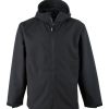 RefrigiWear Lightweight Softshell Jacket With Hood Black Grande E Alto