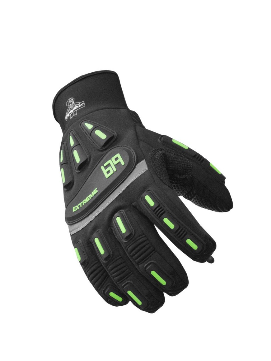 RefrigiWear Extreme Freezer Glove With Key-Rite Nib Black Guanti Di Protezione Dagli Urti