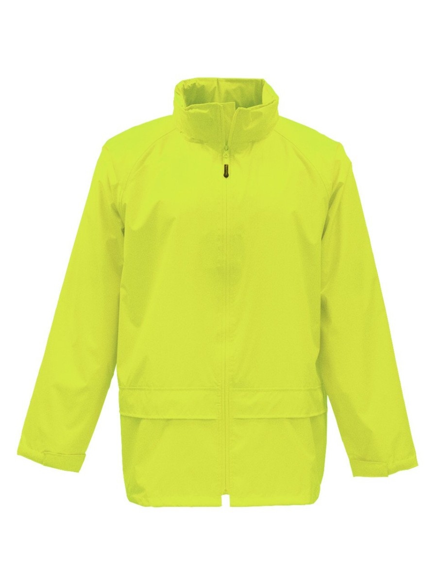 RefrigiWear Mid-Weight Rainwear Set Lime Grande E Alto