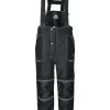 RefrigiWear Ergoforce® Waterproof Low Bib Overalls Black Grande E Alto