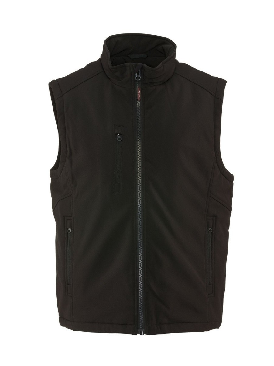 RefrigiWear Insulated Softshell Vest Black Grande E Alto