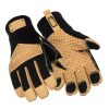 RefrigiWear Iron-Tuff® Insulated Leather Gloves Gold Guanti Di Pelle