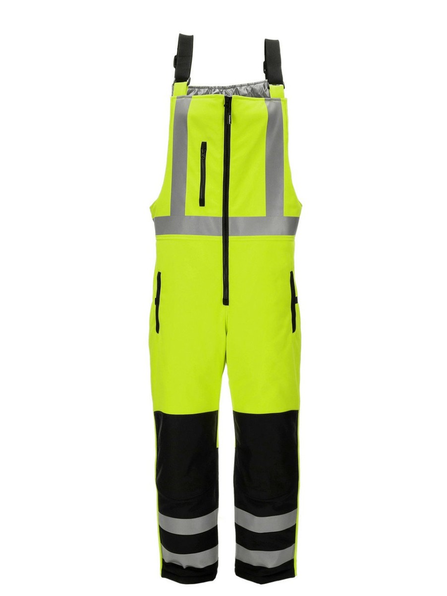 RefrigiWear Hivis Insulated Softshell High Bib Overalls Grande E Alto