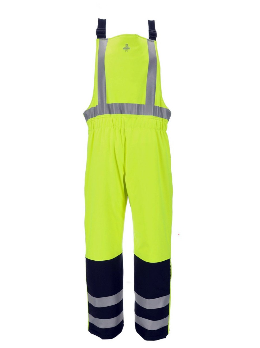 RefrigiWear Hivis Insulated Softshell High Bib Overalls Grande E Alto