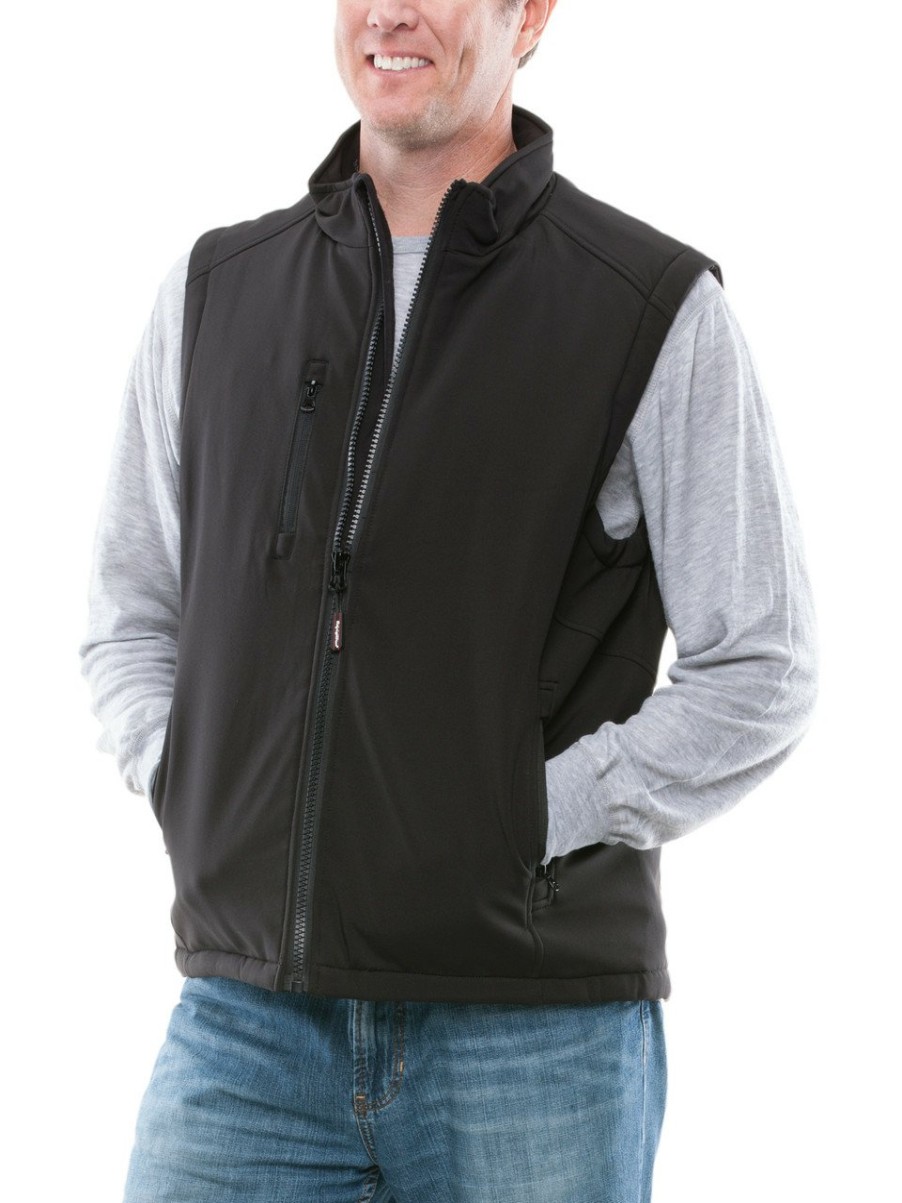 RefrigiWear Softshell Vest Black Grande E Alto