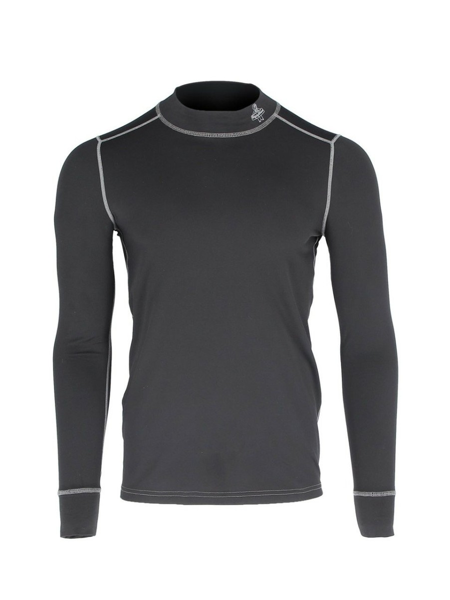 RefrigiWear Lightweight Base Layer Top Black Strati E Camicie