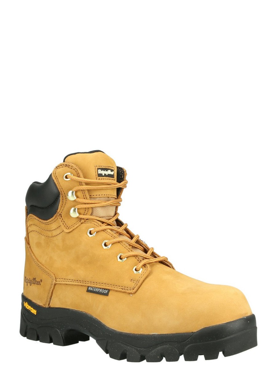 RefrigiWear Ice Logger Boot Tan Stivali Di Pelle