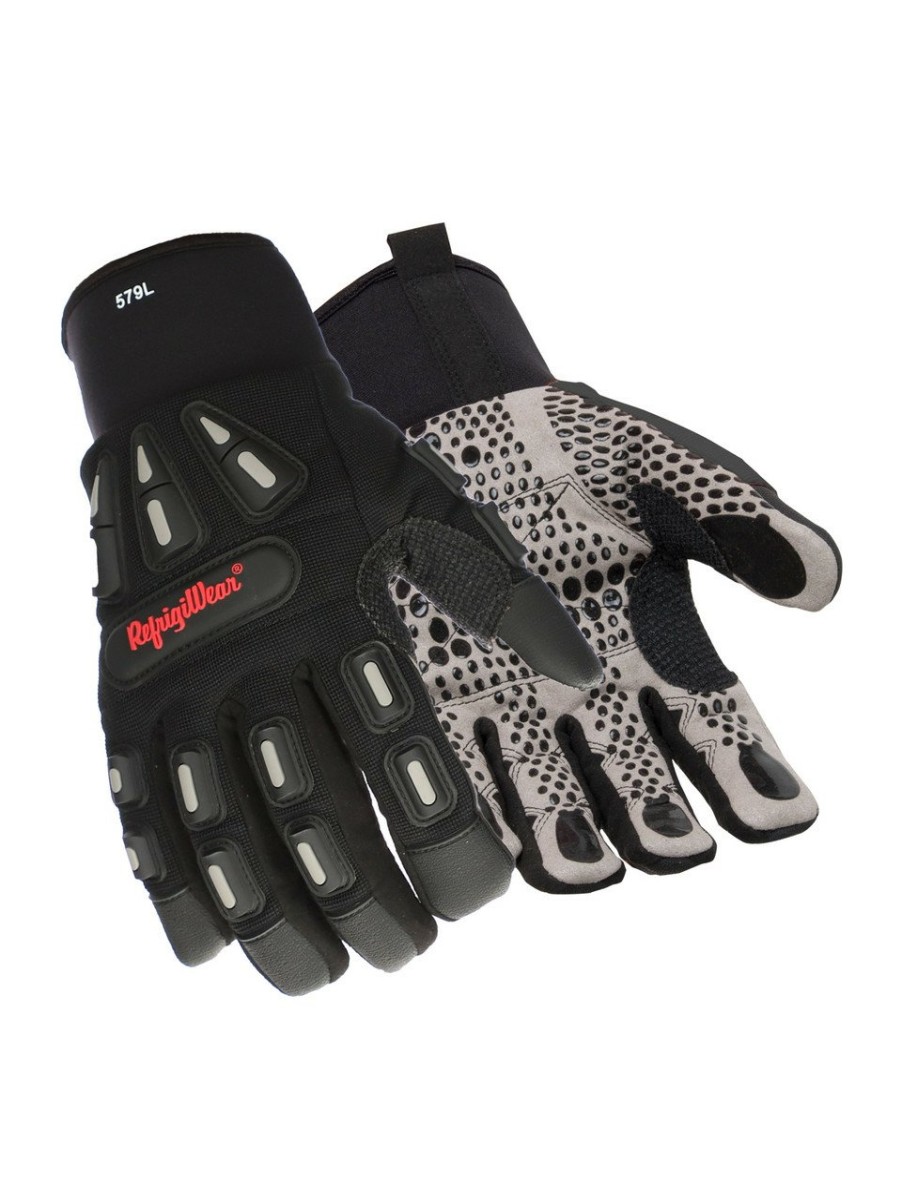 RefrigiWear Insulated Impact Pro Glove Black Guanti Di Protezione Dagli Urti