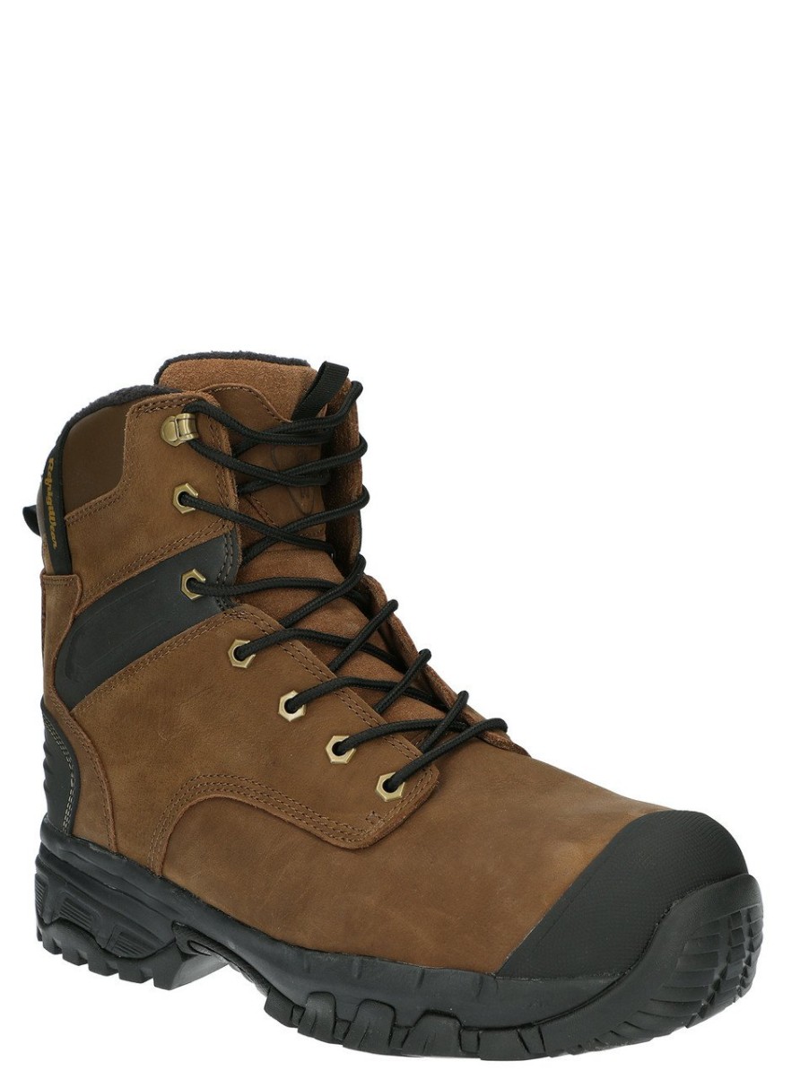 RefrigiWear Iron-Tuff® Hiker Boot Brown Stivali Incrociati