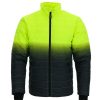 RefrigiWear Enhanced Visibility Quilted Jacket Lime/Navy Grande E Alto