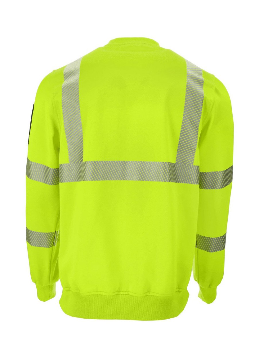 RefrigiWear Hivis Crewneck Sweatshirt Felpe E Pile