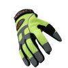 RefrigiWear Hivis Super Grip With Key-Rite Nib Lime Guanti Del Rito Chiave