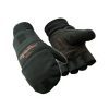 RefrigiWear Softshell Convertible Mitt Black Guanti