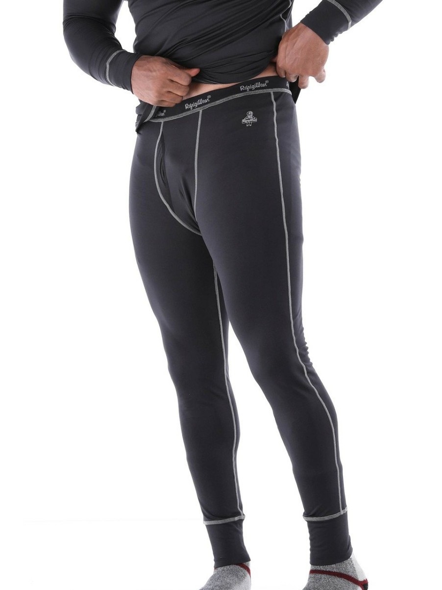 RefrigiWear Lightweight Base Layer Bottom Black Strati E Camicie