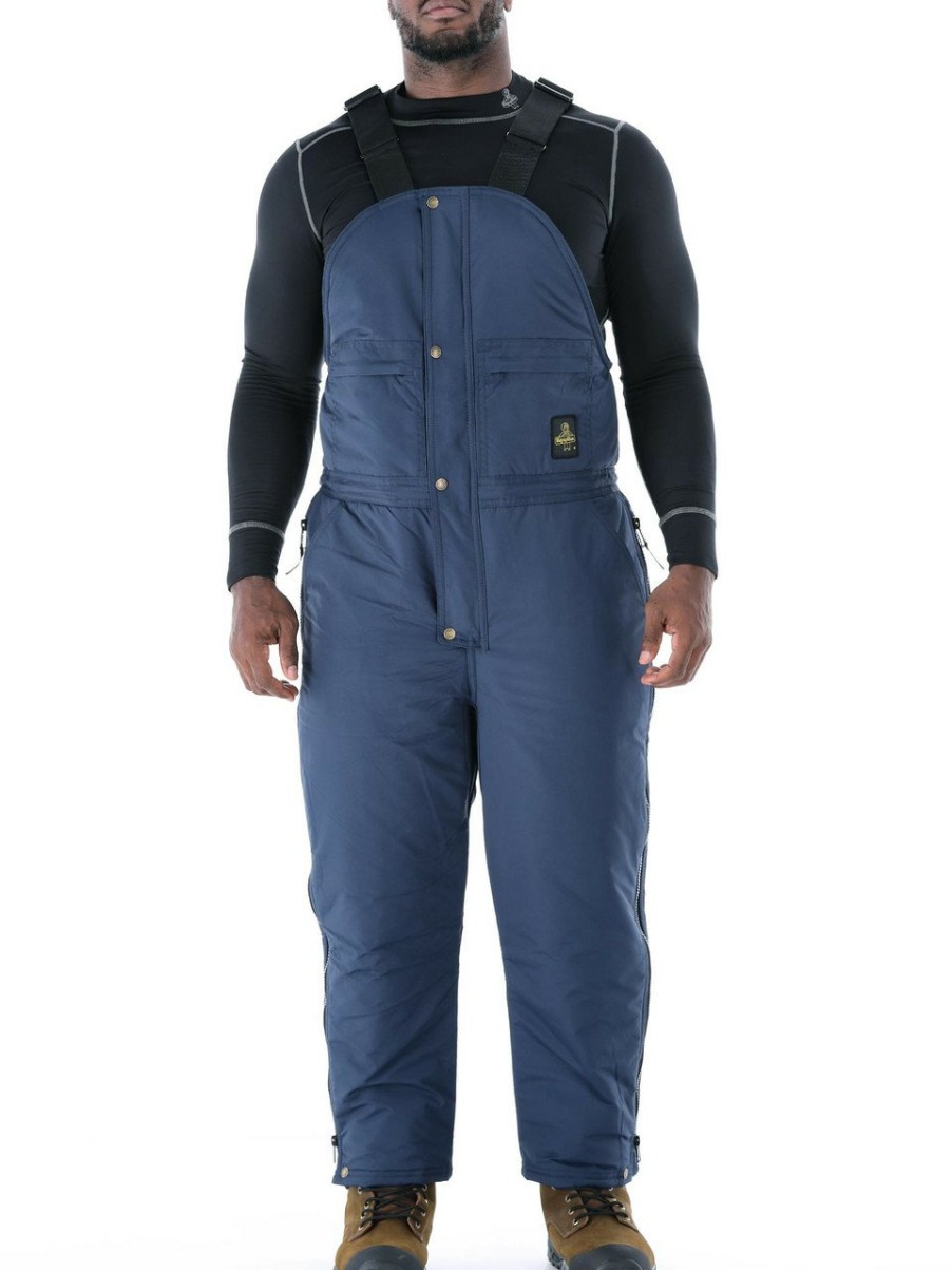 RefrigiWear Chillbreaker Bib Overalls Navy Grande E Alto