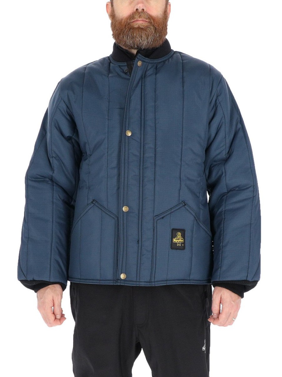 RefrigiWear Cooler Wear Jacket Navy Grande E Alto