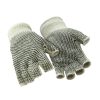 RefrigiWear Fingerless Dot Grip Glove Natural Guanti In Maglia