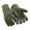 RefrigiWear Insulated Wool Grip Glove Green Guanti Di Lana