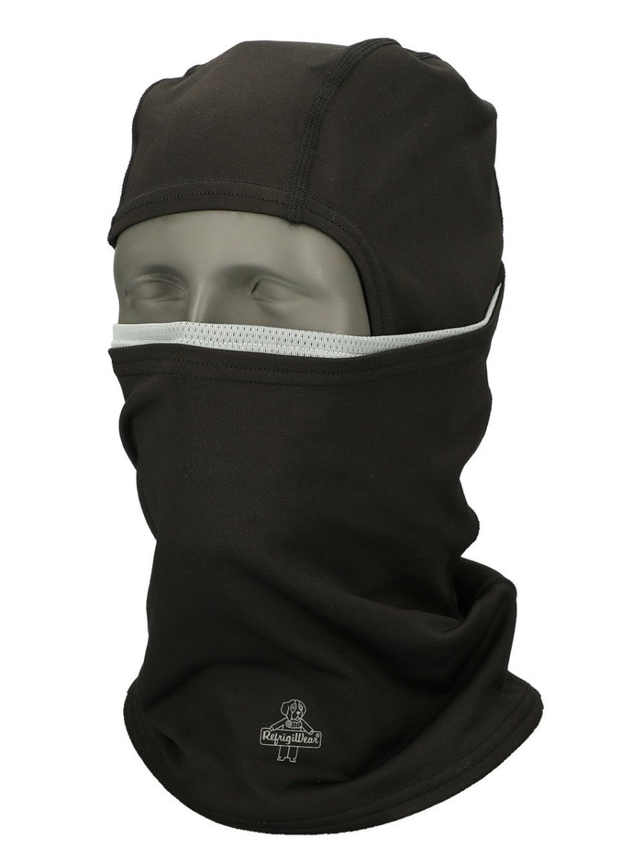 RefrigiWear 4-In-1 Convertible Balaclava Black Maschere E Passamontagna