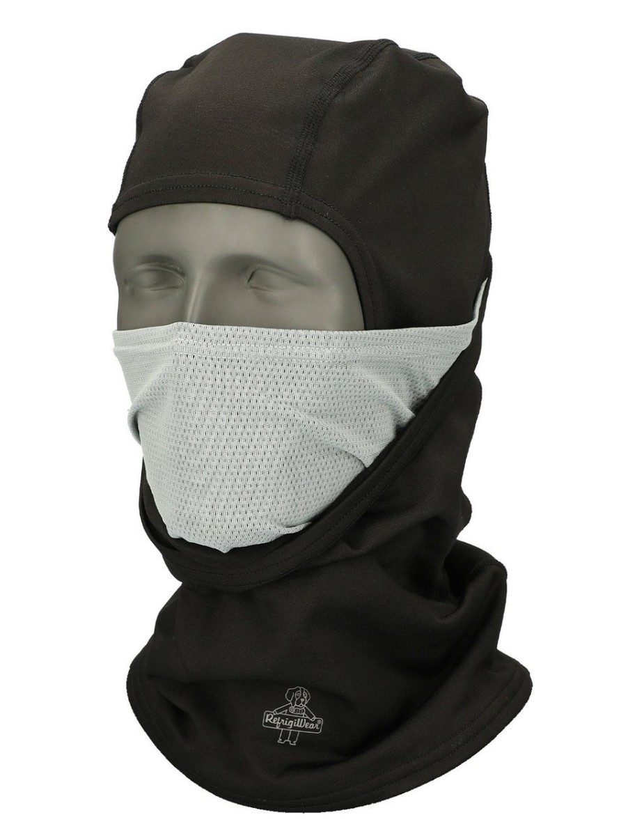 RefrigiWear 4-In-1 Convertible Balaclava Black Maschere E Passamontagna