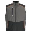 RefrigiWear Polarforce® Vest Black/Charcoal Grande E Alto