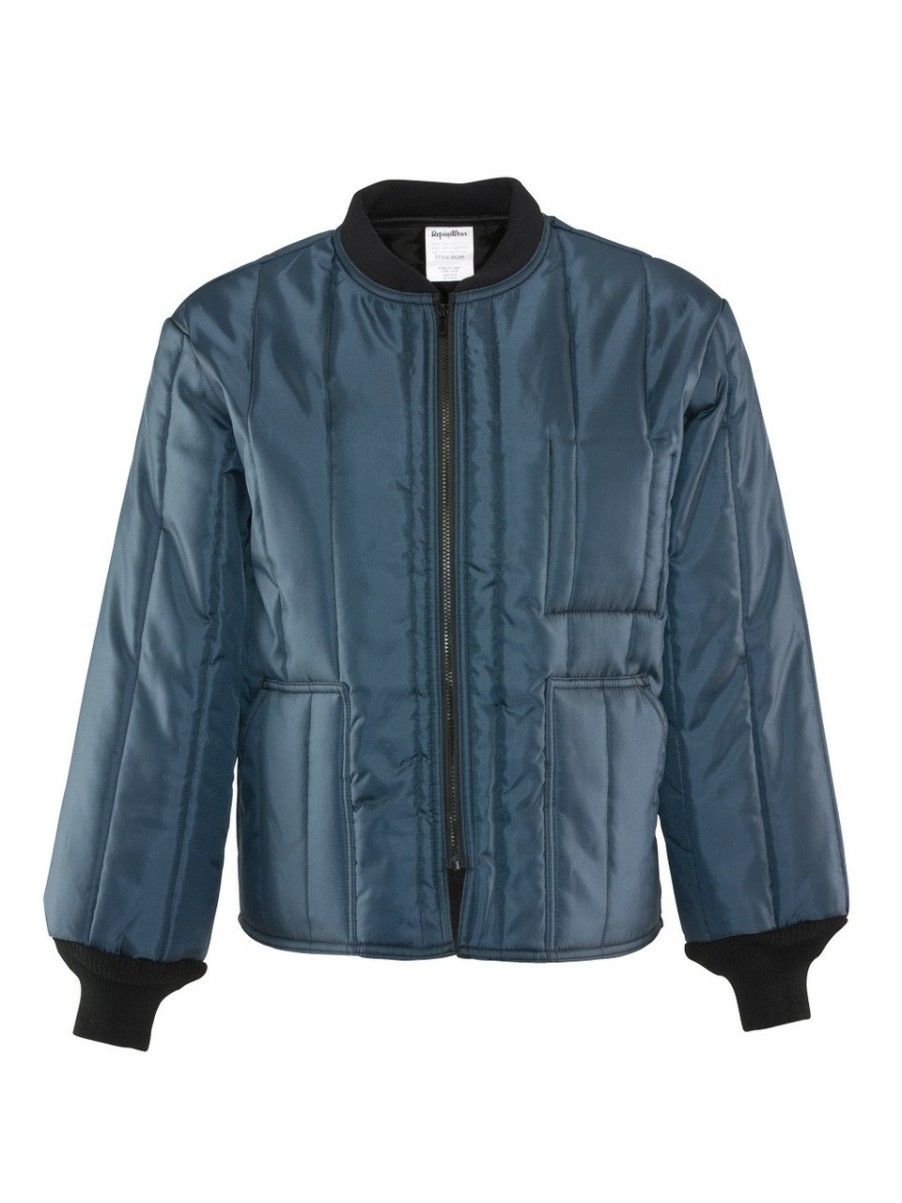 RefrigiWear Econo-Tuff® Jacket Navy Grande E Alto