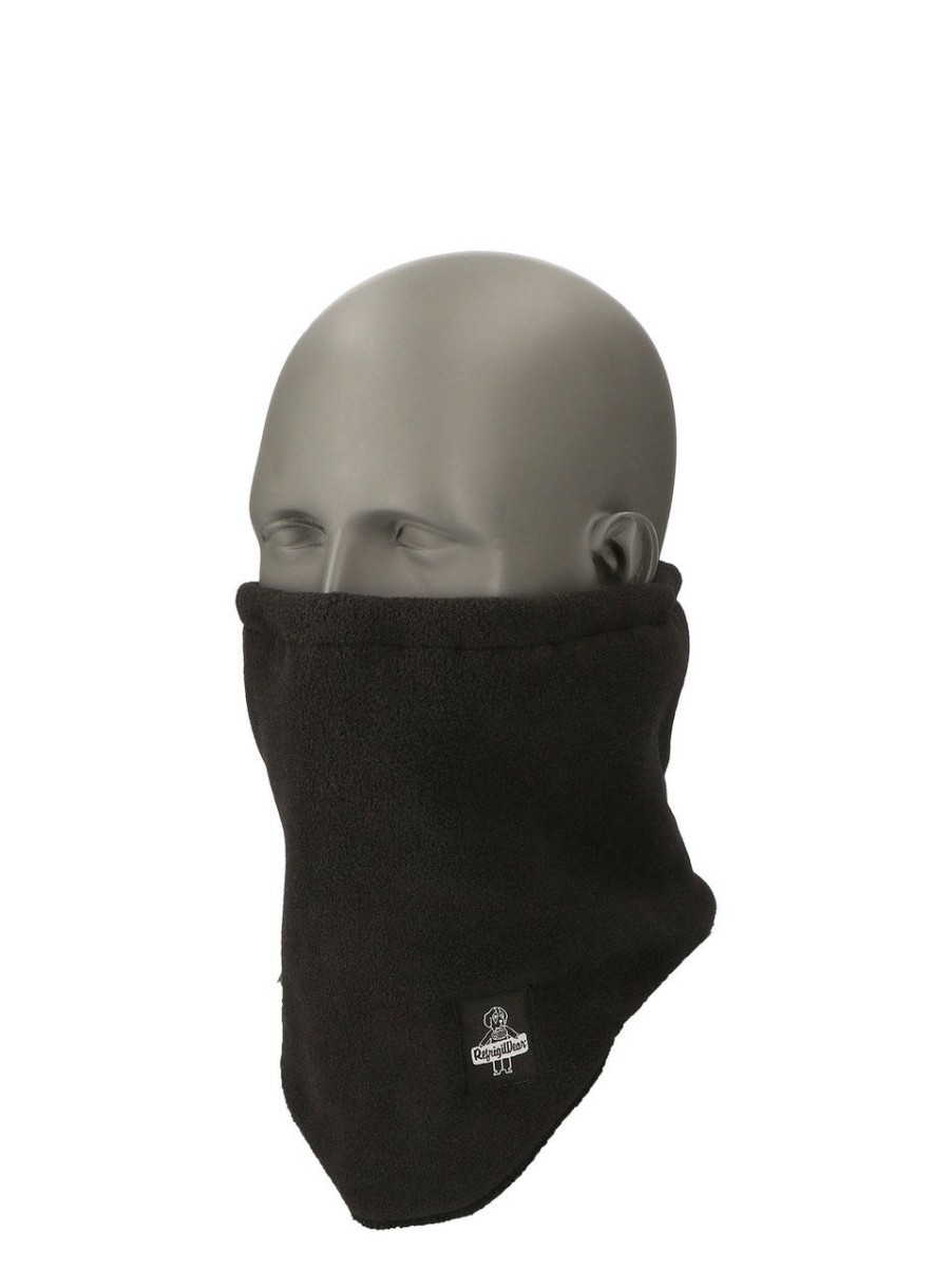 RefrigiWear Fleece Neck Gaiter Black Ghette E Fasce