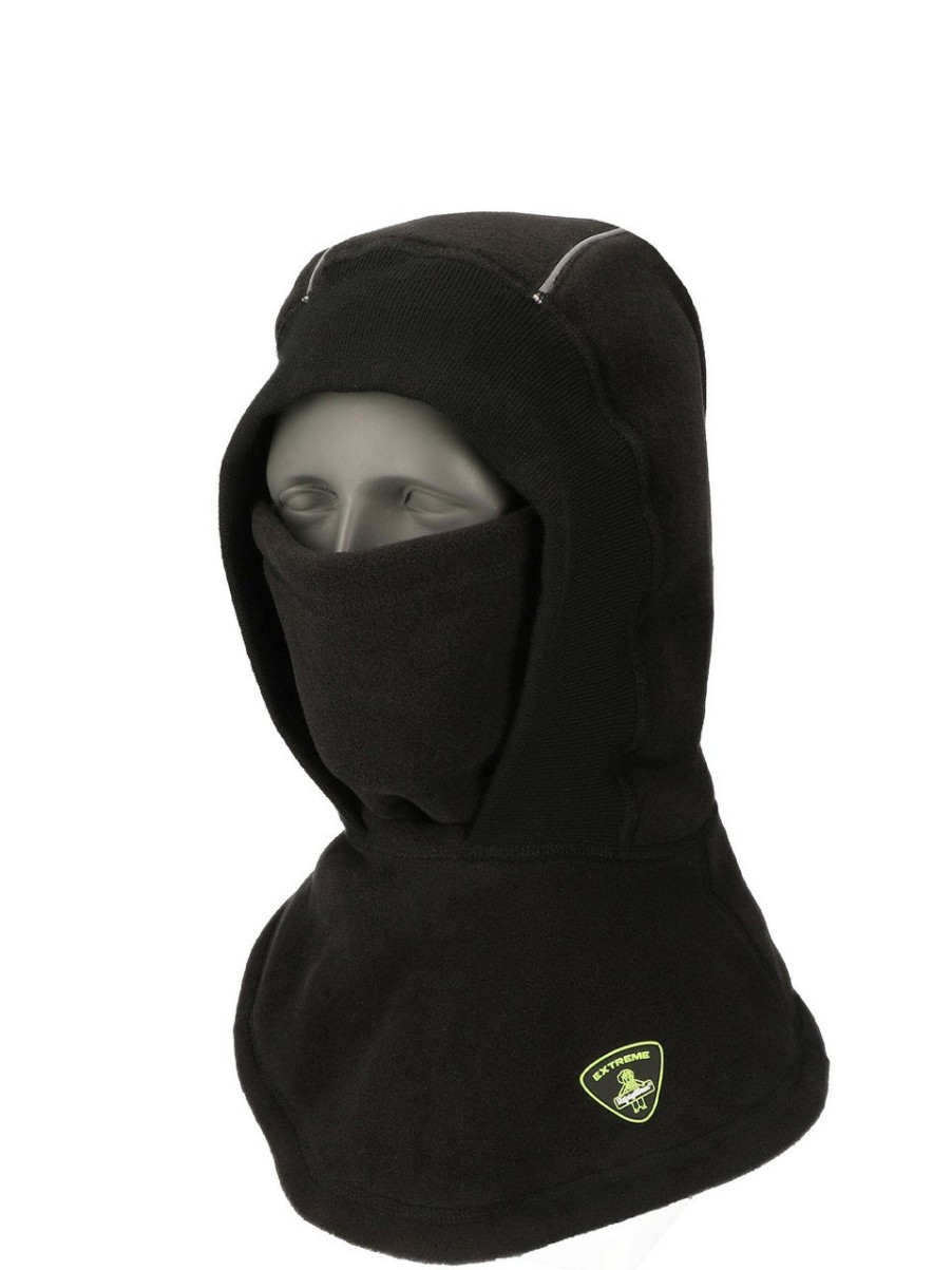 RefrigiWear Extreme Hooded Balaclava Black Maschere E Passamontagna