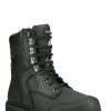 RefrigiWear Platinum Leather Boot Black Stivali Di Pelle