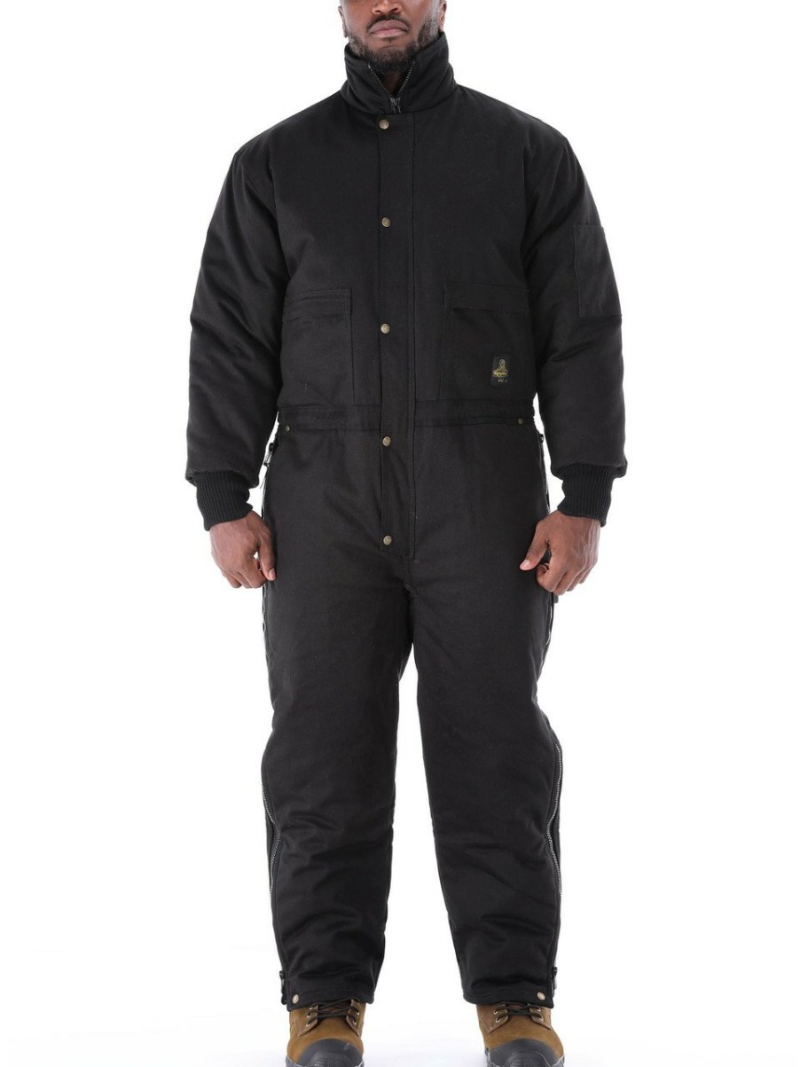 RefrigiWear Comfortguard Coveralls Black Grande E Alto