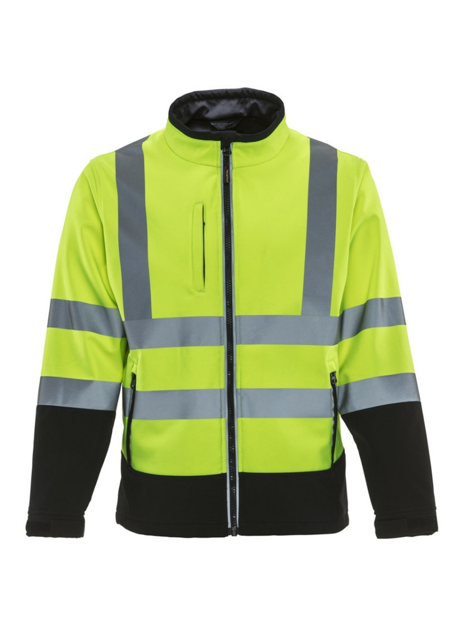 RefrigiWear Hivis Softshell Jacket Grande E Alto