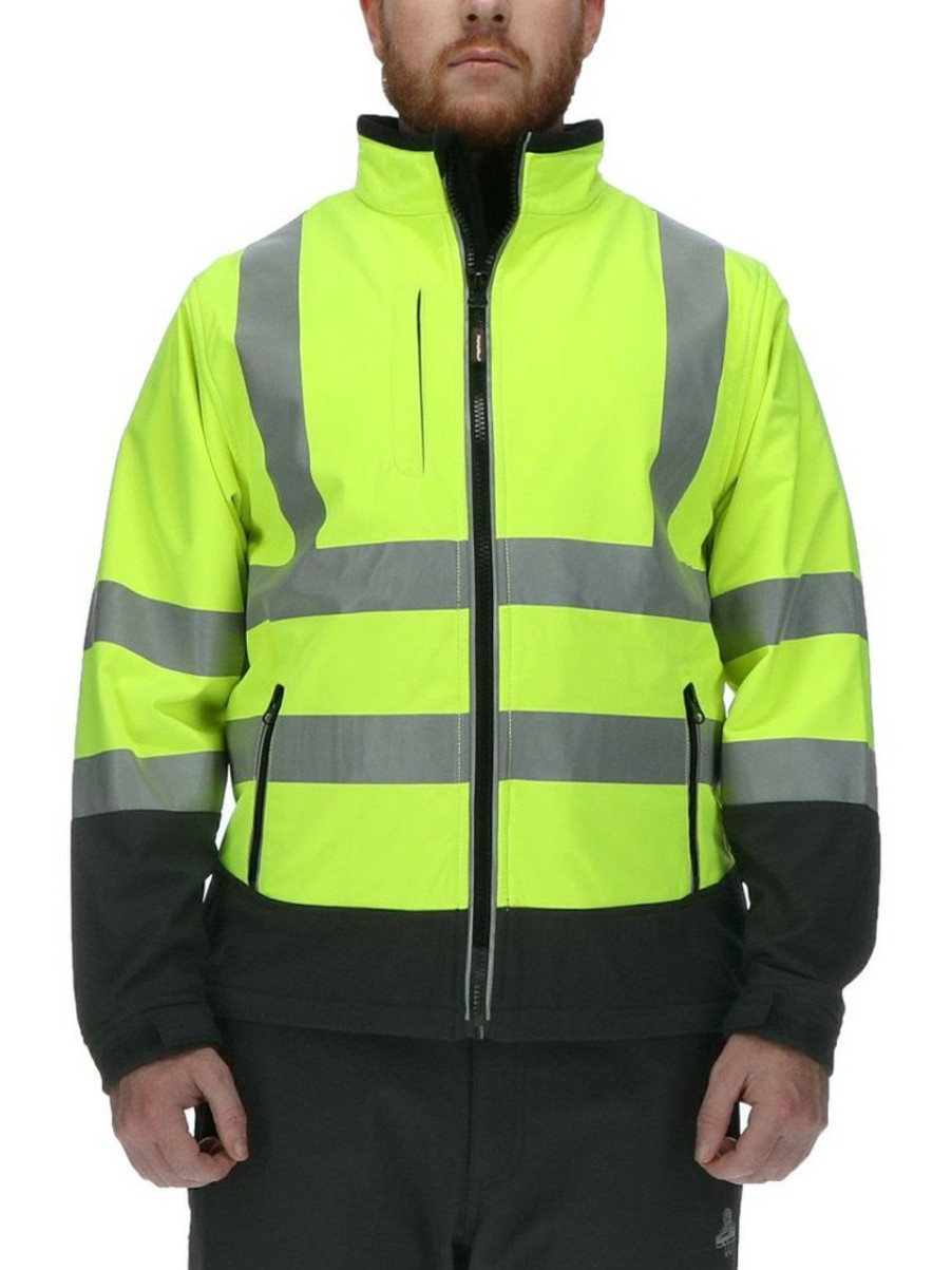 RefrigiWear Hivis Softshell Jacket Grande E Alto