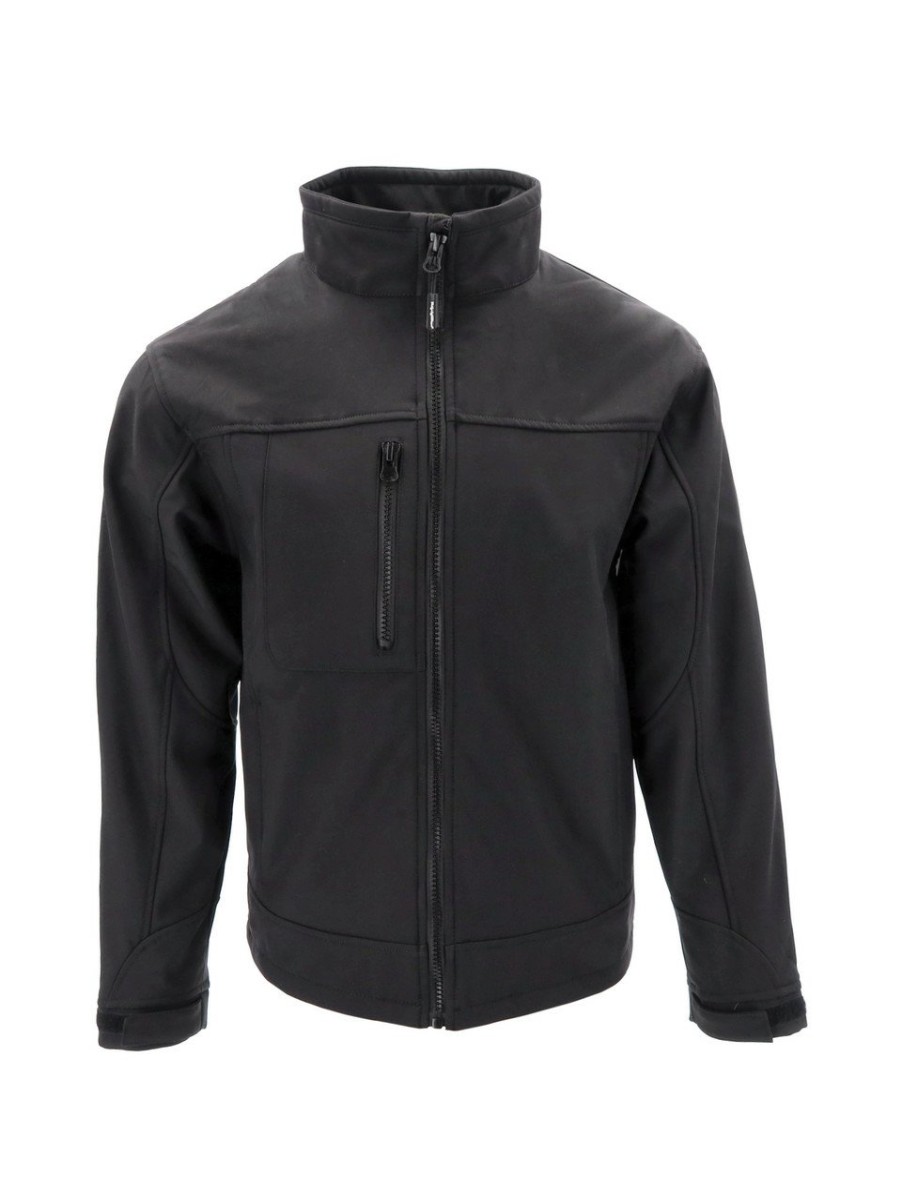 RefrigiWear Water-Repellent Softshell Jacket Black Giacche