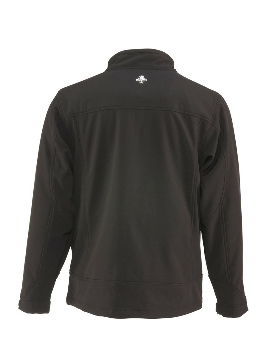 RefrigiWear Water-Repellent Softshell Jacket Black Giacche