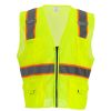 RefrigiWear Safety Vest With Pockets & Radio Loop Bretelle E Attrezzature Di Sicurezza