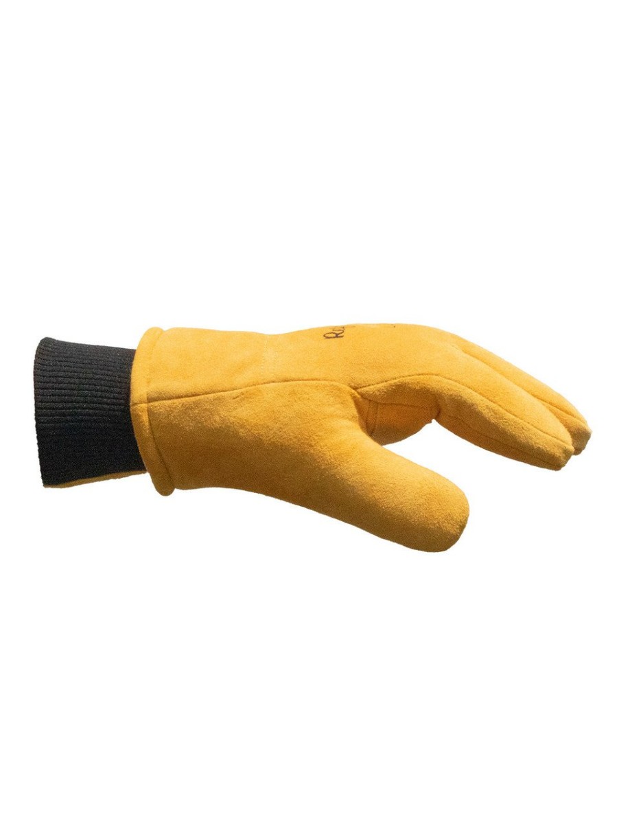 RefrigiWear 3-Finger Mitt With Double Cuff Gold Guanti