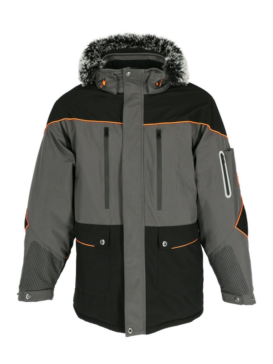 RefrigiWear Polarforce® Parka Black Grande E Alto