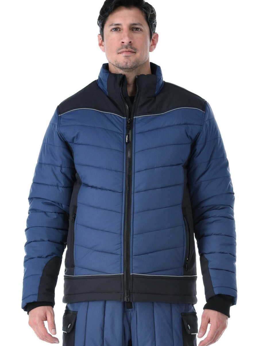 RefrigiWear Frostline® Jacket Black/Blue Grande E Alto